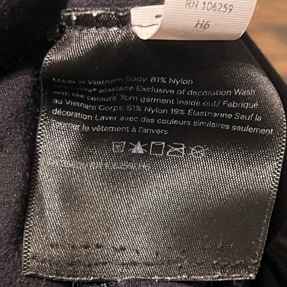 Lululemon Align High-Rise Crop 21" in Aqueous Emboss Black - Picture 8 of 10